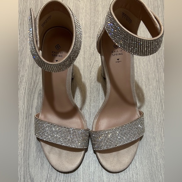 Call It Spring Sparkly Sandals - Picture 3 of 4